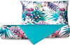 Set Copripiumino Federe Bifaccia Doubleface Parure Copripiumino Stampa Digitale 100% Cotone Made In Italy Maldive/verde Casa e cucina/Tessili per la casa/Biancheria da letto/Copripiumini e set da letto/Copripiumini Novilunio - Sesto San Giovanni, Commerciovirtuoso.it