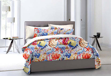 Set-Copripiumino-federe-bifaccia-Doubleface-parure-Copripiumino-Stampa-Digitale-100%-Cotone-Made-in-Italy-PESCI-TROPICALI