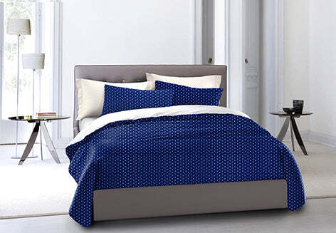 Set-copripiumino-federe-bifaccia-doubleface-parure-copripiumino-stampa-digitale-100%-cotone-Made-in-Italy-POIS-BIANCHI-SU-BLU