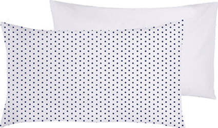 Set-copripiumino-federe-bifaccia-doubleface-parure-copripiumino-stampa-digitale-100%-cotone-Made-in-Italy-POIS-BLU-SU-BIANCO