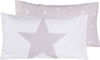 Set-Copripiumino-federe-bifaccia-Doubleface-parure-Copripiumino-Stampa-Digitale-100%-Cotone-Made-in-Italy-Stelle-Rosa