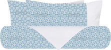 Set-Copripiumino-Federe-Bifaccia-Parure-Copripiumino-in-Cotone-Made-in-Italy-MAIOLICHE-QUADRETTI-BLU