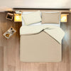 Set Copripiumino Federe Letto Bicolor Double Face Made in Italy Parure Copripiumino in Cotone Colore Naturale/sabbia Casa e cucina/Tessili per la casa/Biancheria da letto/Copripiumini e set da letto/Set copripiumini e federe Novilunio - Sesto San Giovanni, Commerciovirtuoso.it