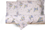 Set Copripiumino Federe Letto Parure Copripiumino Stampa Fantasia 100% Cotone Made In Italy Aquiloni Azzurro Casa e cucina/Tessili per la casa/Biancheria da letto/Copripiumini e set da letto/Set copripiumini e federe Smartdecohome - Sesto San Giovanni, Commerciovirtuoso.it