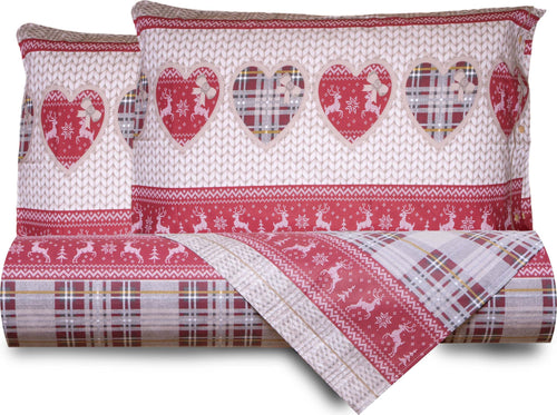 Set Copripiumino Federe Letto Parure Copripiumino Stampa Fantasia 100% Cotone Made In Italy Cuori Country Casa e cucina/Tessili per la casa/Biancheria da letto/Copripiumini e set da letto/Copripiumini Smartdecohome - Sesto San Giovanni, Commerciovirtuoso.it