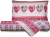 Set Copripiumino Federe Letto Parure Copripiumino Stampa Fantasia 100% Cotone Made In Italy Cuori Country Casa e cucina/Tessili per la casa/Biancheria da letto/Copripiumini e set da letto/Copripiumini Smartdecohome - Sesto San Giovanni, Commerciovirtuoso.it