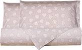Set-copripiumino-federe-letto-parure-copripiumino-stampa-fantasia-100%-cotone-Made-in-Italy-CUORI-TORTORA