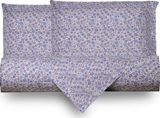 Set Copripiumino Federe Letto Parure Copripiumino Stampa Fantasia 100% Cotone Made In Italy Fiorellini Azzurro Casa e cucina/Tessili per la casa/Biancheria da letto/Copripiumini e set da letto/Copripiumini Smartdecohome - Sesto San Giovanni, Commerciovirtuoso.it