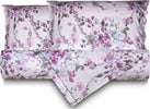 Set Copripiumino Federe Letto Parure Copripiumino Stampa Fantasia 100% Cotone Made In Italy Fiori Viola Casa e cucina/Tessili per la casa/Biancheria da letto/Copripiumini e set da letto/Copripiumini Smartdecohome - Sesto San Giovanni, Commerciovirtuoso.it