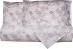 Set-copripiumino-federe-letto-parure-copripiumino-stampa-fantasia-100%-cotone-Made-in-Italy-GIGLI-GRIGIO