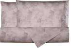 Set-copripiumino-federe-letto-parure-copripiumino-stampa-fantasia-100%-cotone-Made-in-Italy-GIGLI-TORTORA
