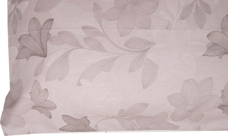 Set-copripiumino-federe-letto-parure-copripiumino-stampa-fantasia-100%-cotone-Made-in-Italy-GIGLI-TORTORA