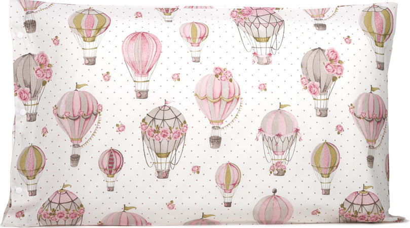 Set copripiumino federe letto parure copripiumino stampa fantasia 100% cotone Made in Italy Mongolfiere Rosa Casa e cucina/Tessili per la casa/Biancheria da letto/Copripiumini e set da letto/Copripiumini Smartdecohome - Sesto San Giovanni, Commerciovirtuoso.it