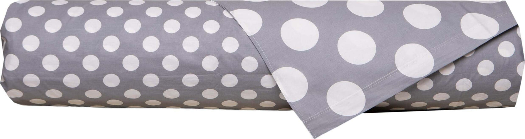 Set-copripiumino-federe-letto-parure-copripiumino-stampa-fantasia-100%-cotone-Made-in-Italy-POIS-GRIGIO