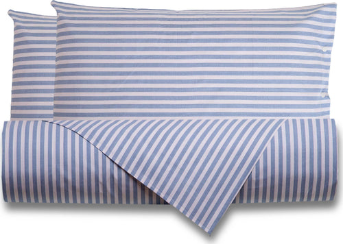Set Copripiumino Federe Letto Parure Copripiumino Stampa Fantasia 100% Cotone Made In Italy Riga Mini Azzurro Casa e cucina/Tessili per la casa/Biancheria da letto/Copripiumini e set da letto/Copripiumini Smartdecohome - Sesto San Giovanni, Commerciovirtuoso.it