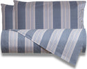 Set Copripiumino Federe Letto Parure Copripiumino Stampa Fantasia 100% Cotone Made In Italy Righe Azzurro Casa e cucina/Tessili per la casa/Biancheria da letto/Copripiumini e set da letto/Copripiumini Smartdecohome - Sesto San Giovanni, Commerciovirtuoso.it