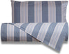 Set Copripiumino Federe Letto Parure Copripiumino Stampa Fantasia 100% Cotone Made In Italy Righe Azzurro Casa e cucina/Tessili per la casa/Biancheria da letto/Copripiumini e set da letto/Copripiumini Smartdecohome - Sesto San Giovanni, Commerciovirtuoso.it