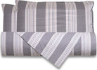 Set Copripiumino Federe Letto Parure Copripiumino Stampa Fantasia 100% Cotone Made In Italy Righe Grigio Casa e cucina/Tessili per la casa/Biancheria da letto/Copripiumini e set da letto/Copripiumini Smartdecohome - Sesto San Giovanni, Commerciovirtuoso.it