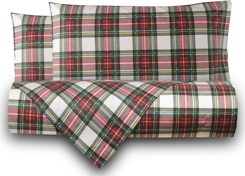 Set Copripiumino Federe Letto Parure Copripiumino Stampa Fantasia 100% Cotone Made in Italy Scozzese Bianco Diverse Msiure per Matrimoniale, Singolo E Piazza E Mezza Casa e cucina/Tessili per la casa/Biancheria da letto/Copripiumini e set da letto/Copripiumini Smartdecohome - Sesto San Giovanni, Commerciovirtuoso.it