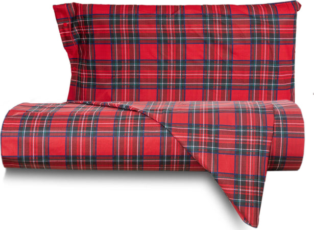 Set Copripiumino Federe Letto Parure Copripiumino Stampa Fantasia 100% Cotone Made in Italy Scozzese Rosso Diverse Misure per Matrimoniale, Singolo, Una Piazza E Mezza Casa e cucina/Tessili per la casa/Biancheria da letto/Copripiumini e set da letto/Copripiumini Smartdecohome - Sesto San Giovanni, Commerciovirtuoso.it