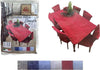 Set Copritavolo E Coprisedia In Velluto Copertura Schienale Sedia E Tavolo Casa e cucina/Tessili per la casa/Fodere/Fodere coprisedia per sala da pranzo Trade Shop italia - Napoli, Commerciovirtuoso.it