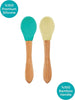 Set-Cucchiai-Minikoioi-Scoops-2Pz-Verde/Giallo