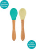 Set-Cucchiai-Minikoioi-Scoops-2Pz-Verde/Giallo