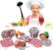 Set-Cucina-Giocattoli-Bambini-In-Metallo-23pz-Con-Pentole-Mestoli-E-Accessori