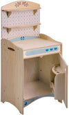 Set Cucina in Legno - Frigorifero Giocattolo per Bambini in Legno Dida