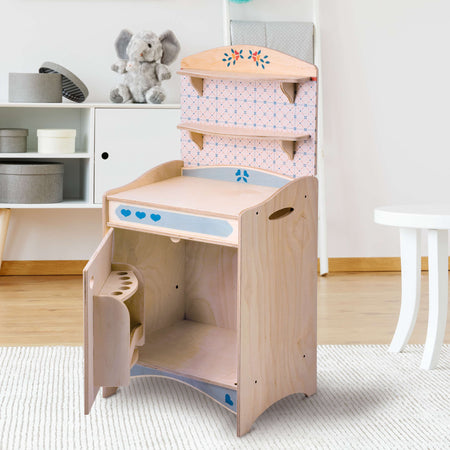 Set Cucina in Legno - Frigorifero Giocattolo per Bambini in Legno Dida