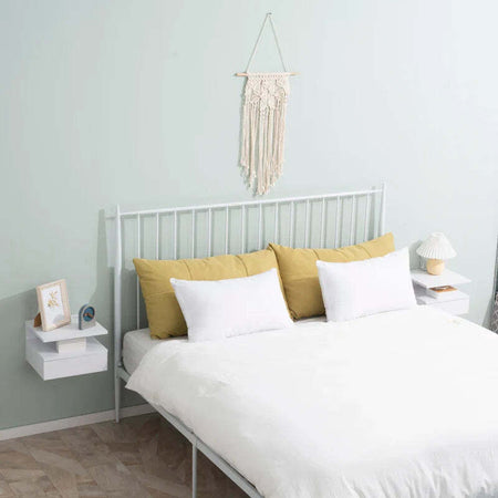 Set-da-2-Comodini-Sospesi-per-Camera-da-Letto-con-Cassetto-e-Mensola-Superiore-in-Legno-35x32x22.5cm-KL4831-338KL4