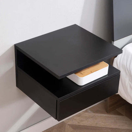Set-da-2-Comodini-Sospesi-per-Camera-da-Letto-con-Cassetto-e-Mensola-Superiore-in-Legno-35x32x22.5cm-MN4831-338BKMN4