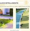 set-da-4-Faretti-da-Giardino-e-Muro-con-Picchetto,-Luce-Solare-2-Luminosità,-17x10x48.3cm-Nero-XB3B30-025V00BKXB3