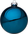 Set da 4 Palline per albero di natale in vetro Blu Lucido pendaglio Tinta Unita Ø 10 cm Casa e cucina/Decorazioni per interni/Addobbi e decorazioni per ricorrenze/Decorazioni natalizie/Addobbi e decorazioni/Palle e palline MagiediNatale.it - Altamura, Commerciovirtuoso.it