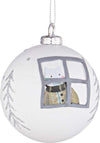 Set da 4 Palline per albero di natale in vetro Finestra con Orso Bianco pendaglio Tinta Unita Ø 8 cm Casa e cucina/Decorazioni per interni/Addobbi e decorazioni per ricorrenze/Decorazioni natalizie/Addobbi e decorazioni/Palle e palline MagiediNatale.it - Altamura, Commerciovirtuoso.it