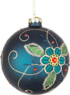 Set da 4 Palline per albero di natale in vetro Frida Blu pendaglio Tinta Unita Ø 10 cm Casa e cucina/Decorazioni per interni/Addobbi e decorazioni per ricorrenze/Decorazioni natalizie/Addobbi e decorazioni/Palle e palline MagiediNatale.it - Altamura, Commerciovirtuoso.it
