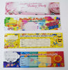 SET DA 45 PEZZI INVITI COMPLEANNO FEMMINILI IN CARTA FANTASIA CASUALE 16 X 7 CM Casa e cucina/Hobby creativi/Materiali per hobby creativi/Forniture per feste/Biglietti di auguri Trade Shop italia - Napoli, Commerciovirtuoso.it