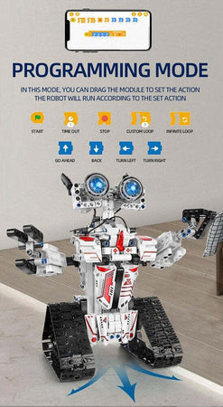Set Da 467pz Costruzione Robot Ricaricabile Telecomandato Bluetooth App Q-rb9001 Giochi e giocattoli/Costruzioni/Set di costruzioni Trade Shop italia - Napoli, Commerciovirtuoso.it
