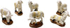 Set da 6 pecorelle in poliresina statuine per presepe di natale invecchiate h 5 cm Casa e cucina/Decorazioni per interni/Addobbi e decorazioni per ricorrenze/Decorazioni natalizie/Presepi/Statuine e fondali per il presepe MagiediNatale.it - Altamura, Commerciovirtuoso.it
