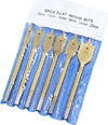 Set da 6 pezzi di mecchie per trapano in acciaio progettate per forare legno Fai da te/Utensili elettrici e a mano/Utensili elettrici/Frese verticali La Zappa - Altamura, Commerciovirtuoso.it