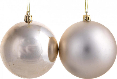 Set da 6 Sfere Champagne 15 cm Addobbo Albero di Natale Casa e cucina/Decorazioni per interni/Addobbi e decorazioni per ricorrenze/Decorazioni natalizie/Addobbi e decorazioni/Palle e palline Scontolo.net - Potenza, Commerciovirtuoso.it