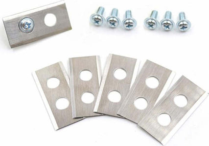 Set-da-9-lame Worx-Landroid-in-acciaio-per-robot-rasaerba-Confezione-da-2pz