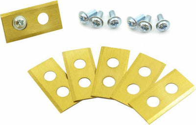 Set-da-9-lame Worx-Landroid-in-titanio per-robot-rasaerba-Confezione-da-2pz