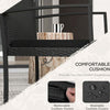 Set-da-Giardino-3-Pezzi-con-2-Sedie-con-Cuscini-e-Tavolino-con-Piano-in-Vetro,-Effetto-Rattan-Nero-84G-320V00BK