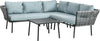 Set-da-Giardino-4-Pezzi-in-Rattan-con-Tavolino-da-Caffè,-2-Divani-ad-Angolo-e-Poltroncina,-Nero-Grigio-e-Blu--860-275V00GY