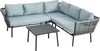 Set-da-Giardino-4-Pezzi-in-Rattan-con-Tavolino-da-Caffè,-2-Divani-ad-Angolo-e-Poltroncina,-Nero-Grigio-e-Blu--860-275V00GY