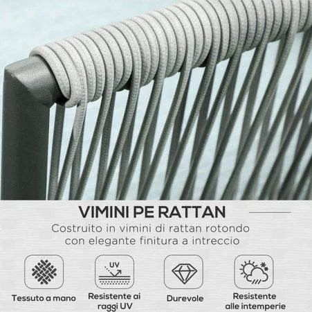 Set-da-Giardino-4-Pezzi-in-Rattan-con-Tavolino-da-Caffè,-2-Divani-ad-Angolo-e-Poltroncina,-Nero-Grigio-e-Blu--860-275V00GY