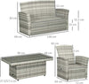 Set-da-Giardino-4pz-in-Rattan-Grigio-con-Tavolo-ad-Altezza-Regolabile,-2-Poltrone-Reclinabili-e-Divano-2-Posti--860-276V00LR