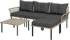 Set-da-Giardino-5-Pezzi-in-Rattan-con-2-Sedie-Laterali,-Sedia-Centrale-e-2-Sgabelli/Tavolini-da-Caffè-860-306V00GY