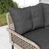 Set-da-Giardino-5-Pezzi-in-Rattan-con-2-Sedie-Laterali,-Sedia-Centrale-e-2-Sgabelli/Tavolini-da-Caffè-860-306V00GY